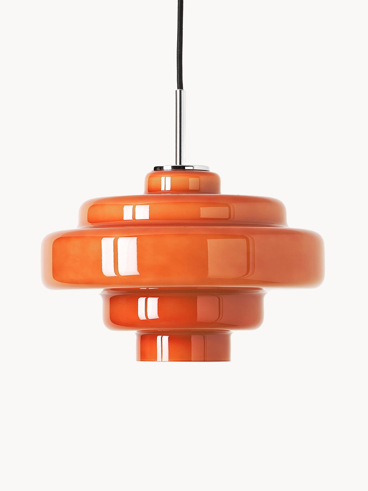 Gekleurde Glazen Hanglamp met Verstelbare Ophanging – Moderne Lichtpunt voor Eetkamer Keuken Woonkamer