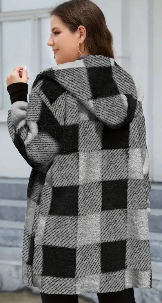 Damesvest Warm en Comfortabel met Capuchon en Lange Mouwen