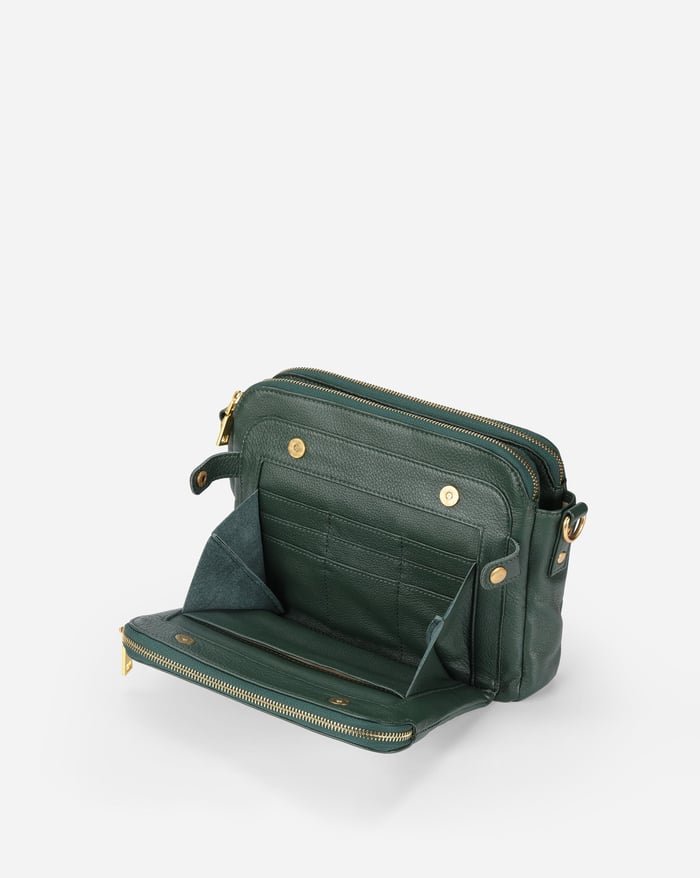 Luxe Lederen Schouder tas voor Dames