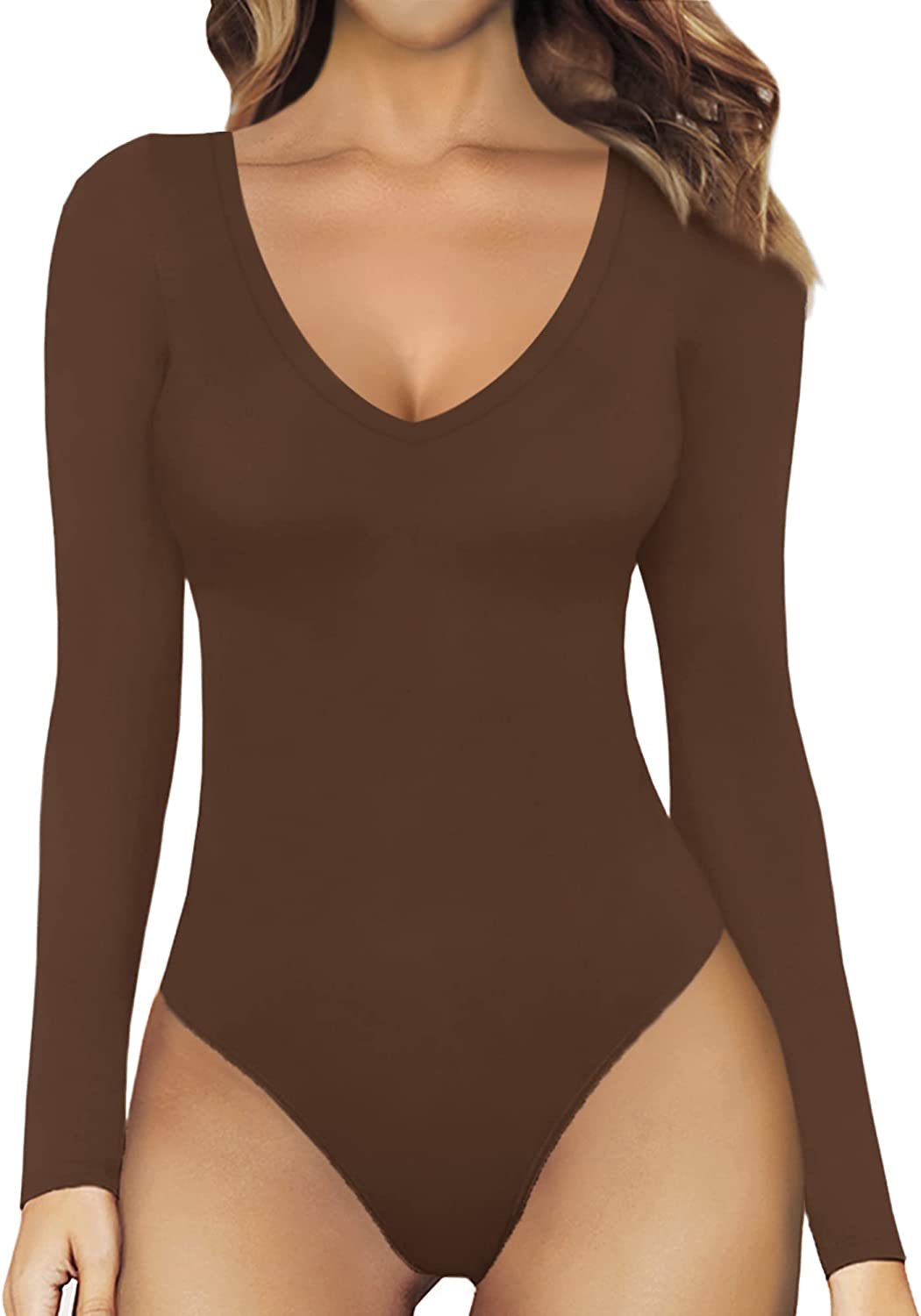 Dames Bodysuit Lange Mouwen Slankmakend Corrigerend