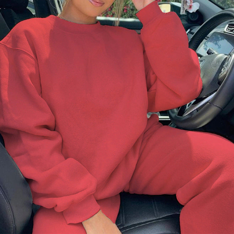 Dames Lounge Set Zacht Comfortabele Sweater en Broek