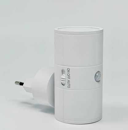 Dimbare LED Nachtlamp Stekker Wandlamp Warm Wit 3000K Slaapkamer Hal Kinderkamer Sfeerverlichting Compact