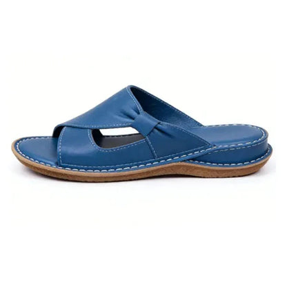 Comfortabele Leren Sandalen met Voetboogondersteuning voor Dames Maat 35-43