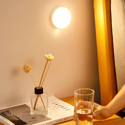 Bewegingssensor Lamp Draadloos ABS Compact Hal Trap Kast Nachtlamp Automatisch Licht USB Oplaadbaar