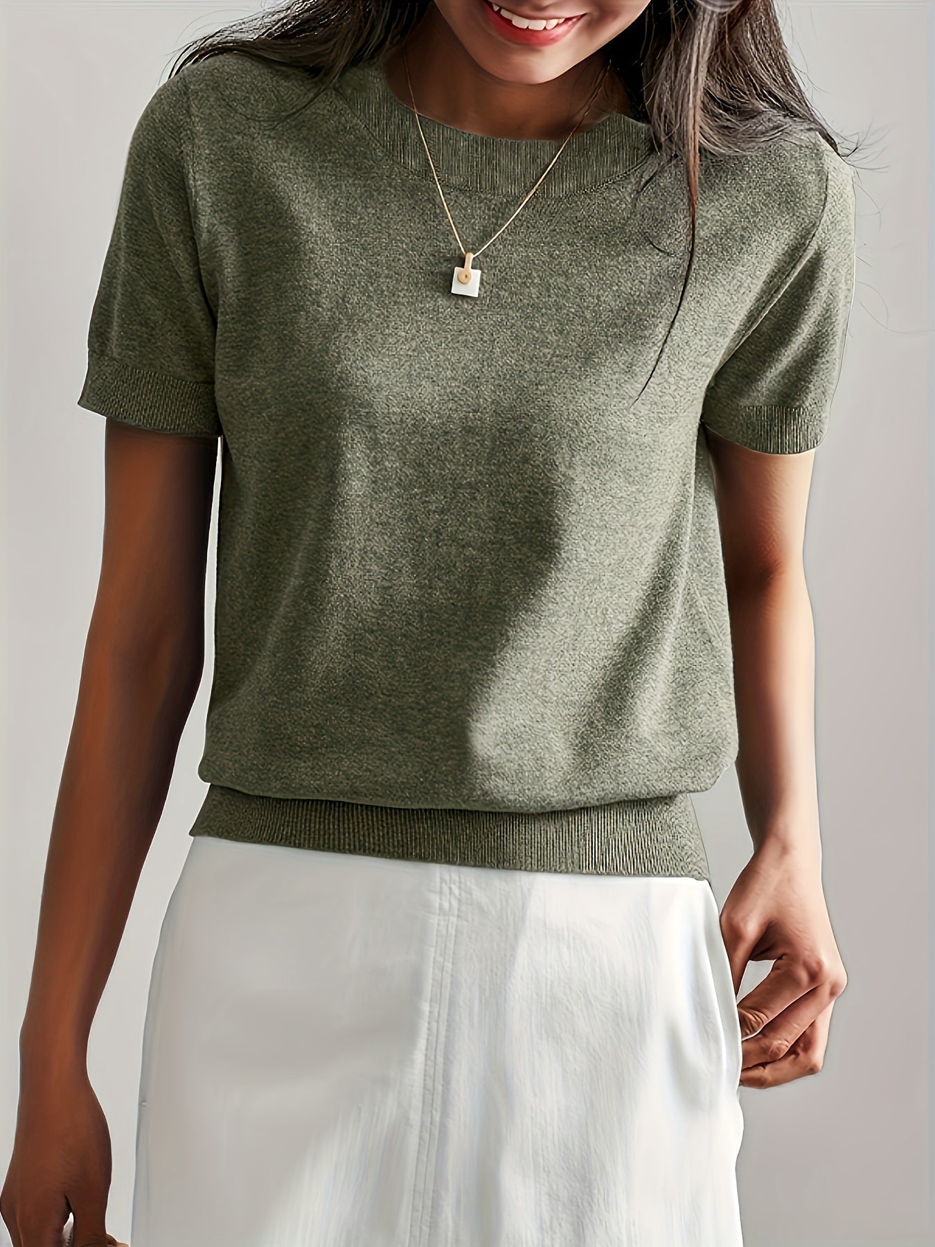 Dames T-Shirt Comfortabele Stijlvolle Top