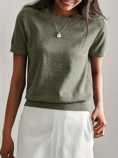 Dames T-Shirt Comfortabele Stijlvolle Top