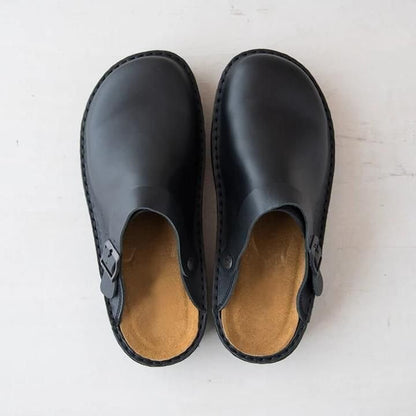 Comfortabele Houten Clogs voor Heren – Casual Schoeisel met Stevige Zool