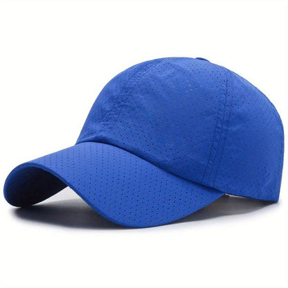 Sneldrogende Mesh Sportpet UV-Bescherming Ademend Outdoor Hardlopen Wandelen Fietsen Unisex Zomerpet