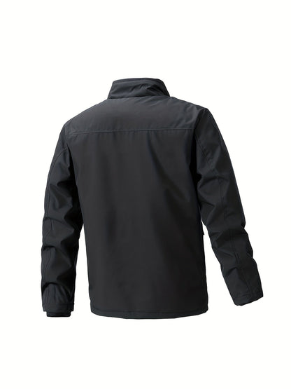 Softshell Jas Winddicht Met Meerdere Zakken