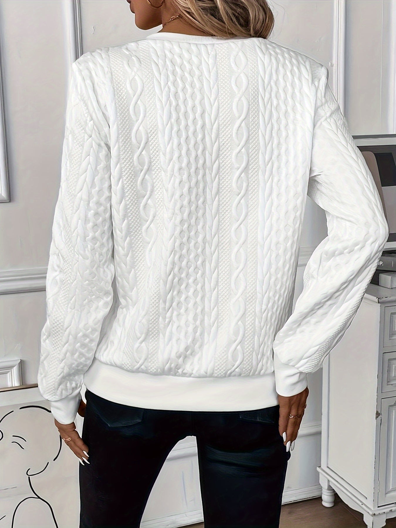 Dames Sweater Rits Trui Zacht en Warm voor Elke Dag