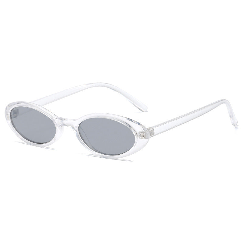 Dames Zonnebril Ovaal met Druppel Details Retro Look