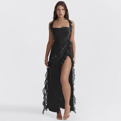 Elegante Lange Jurk voor Vrouwen Formal Design
