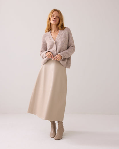 Dames Vest Goudkleurige Knopen Elegante Stijl