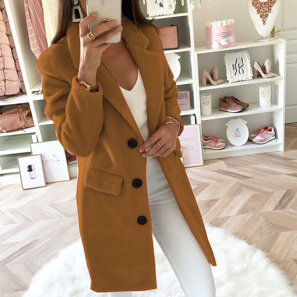 Damesjas Herfst Warm en Comfortabel - StudioMarella