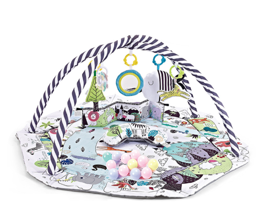 Baby Speelkleed 8-in-1 Multifunctioneel Sensorisch Ontwikkelingscentrum Safari Ocean Safari Pink Safari Monochrome