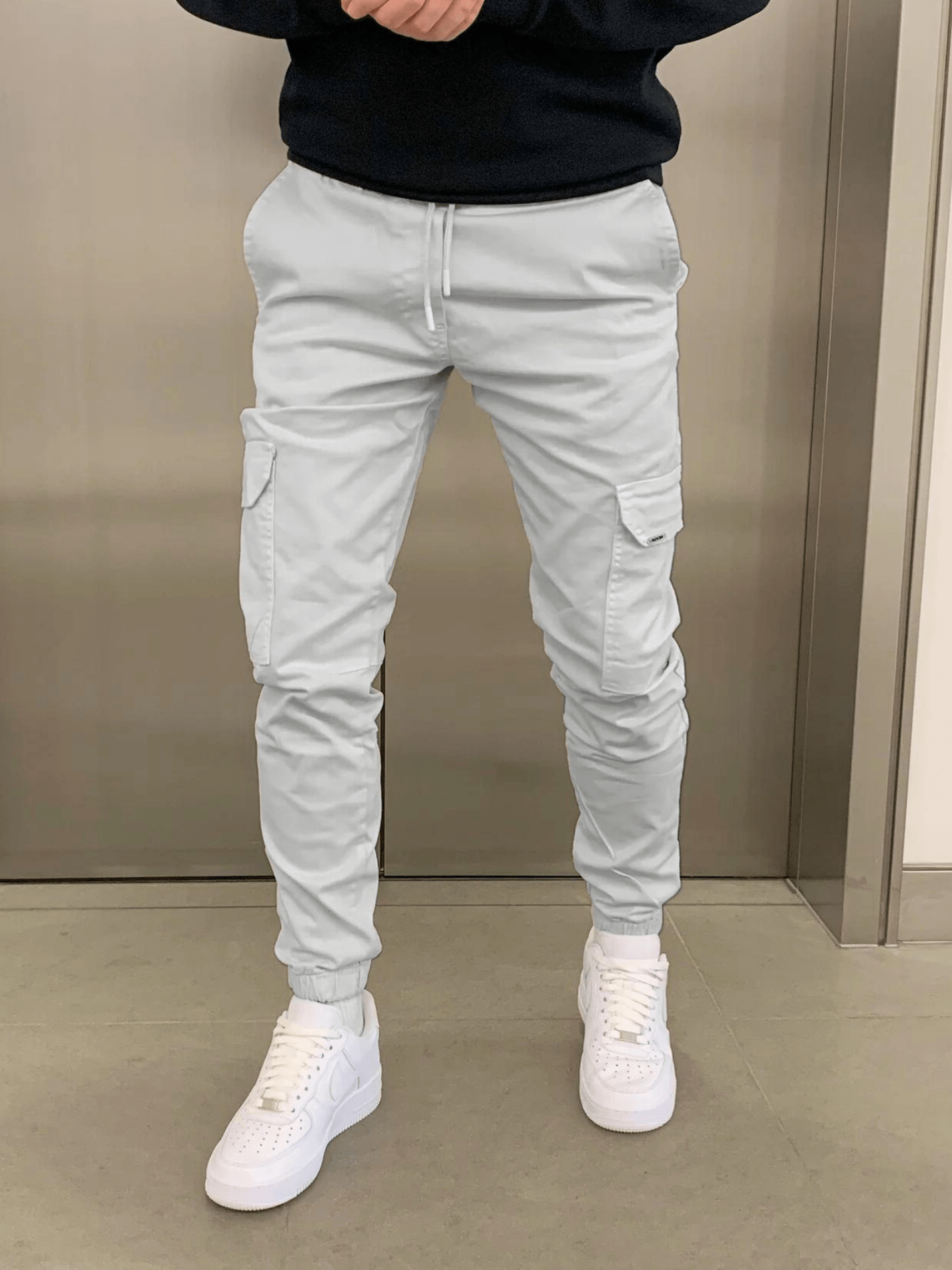 Joggingbroek Heren Comfortabel Sportief Zwart