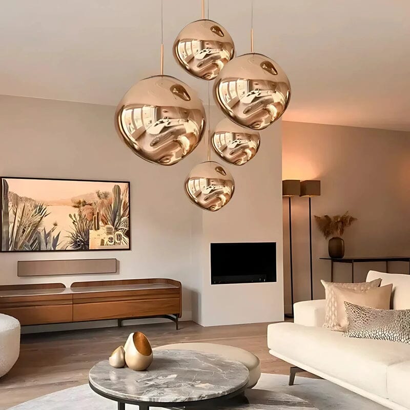 Moderne Lava Hanglamp Met Glazen Of PVC Bol En Verstelbare Ophanghoogte