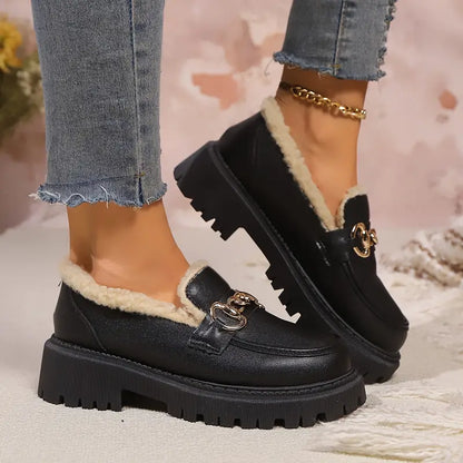 Dames Kettingloafers van Katoen Comfortabel en Stijlvol