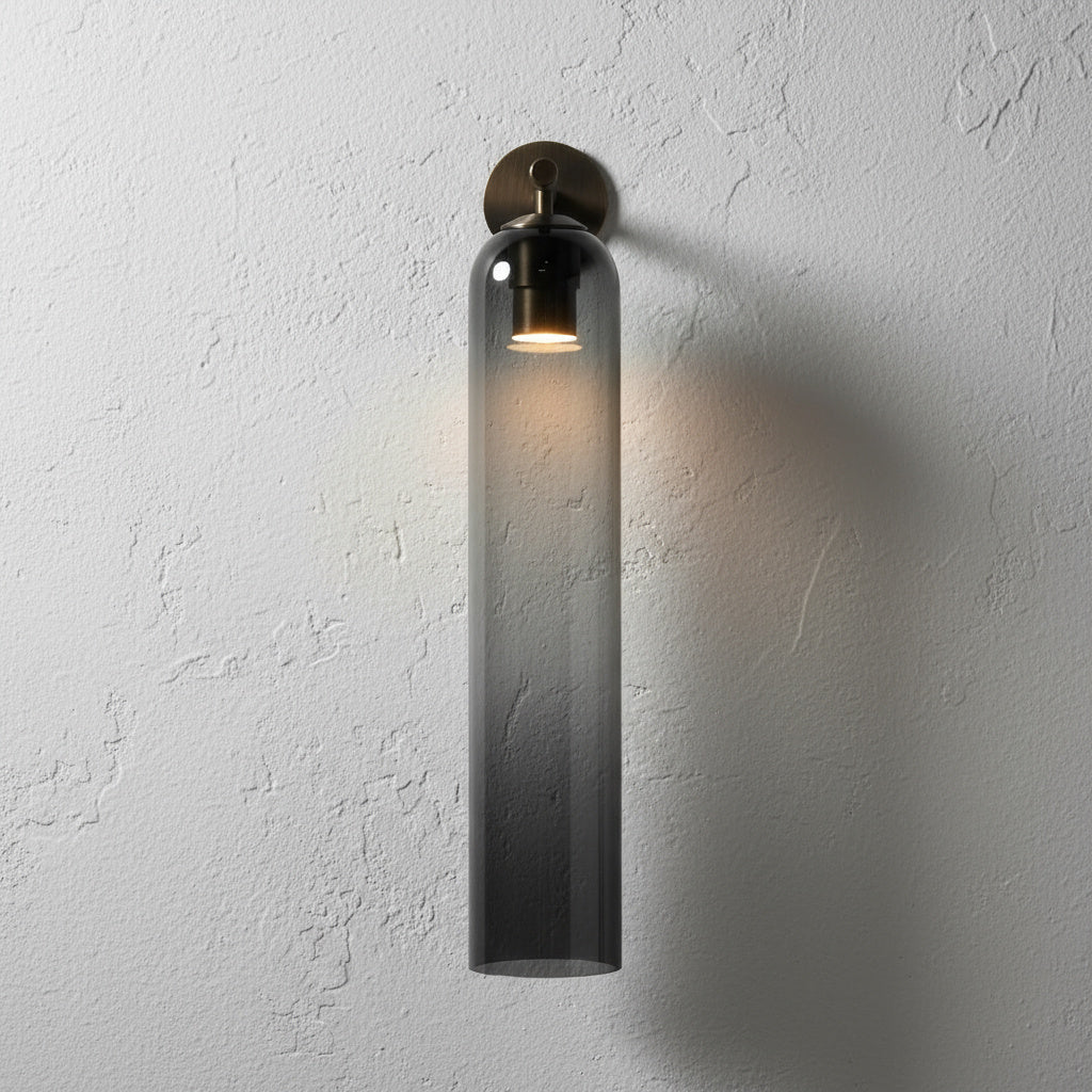 Glazen Wandlamp met Gouden of Zwarte Armatuur – Moderne Verlichtingstoevoeging