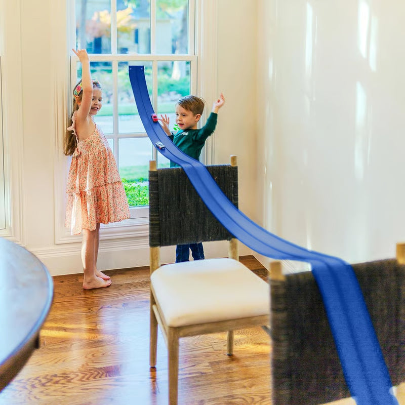 Flexibele DIY Racebaan voor Kinderen – 5 Meter Race Track met Auto's en Loopings
