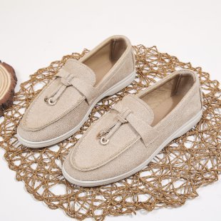 Dames Instappers Luxe Leer Comfortabele Schoenen