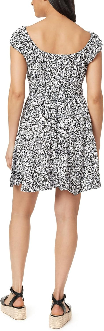 Vrouwen Jurk Bloemenveld Print Zomerjurk voor Dames