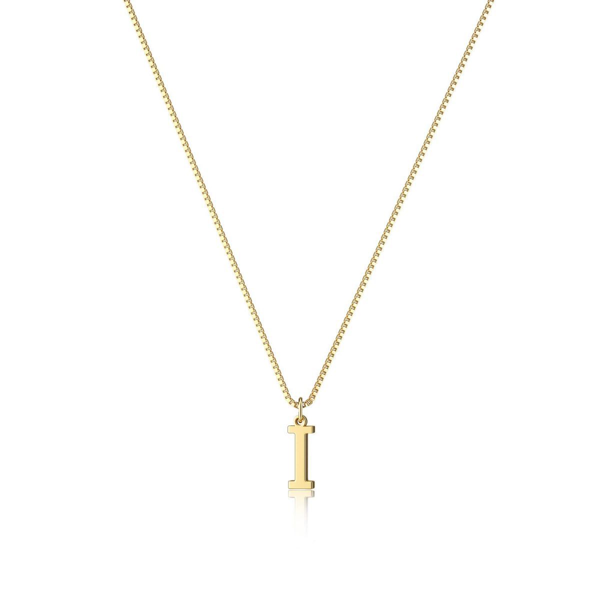 Gouden Ketting met Initialen voor Vrouw Persoonlijke Letter Sieraden