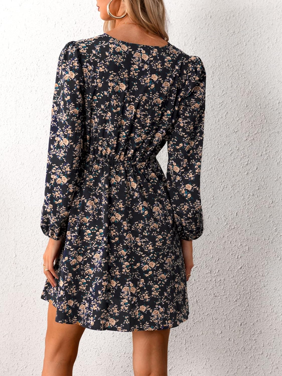 Bloemen Jurk Mini voor Vrouwen Zomer Stijlvol