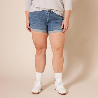 Korte Denim Short voor Vrouwen Trendy Zomer