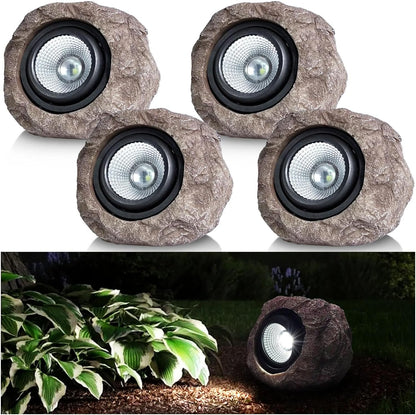 Solarlampen Rotsverlichting LED Tuinverlichting Buitenverlichting Zonne-energie Landschap Pad Terras