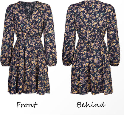 Bloemen Jurk Mini voor Vrouwen Zomer Stijlvol