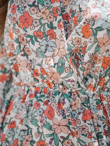 Bloemen Jurk Mini voor Vrouwen Zomer Stijlvol