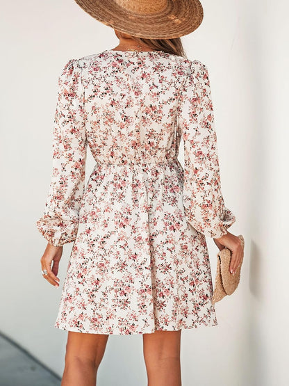 Bloemen Jurk Mini voor Vrouwen Zomer Stijlvol