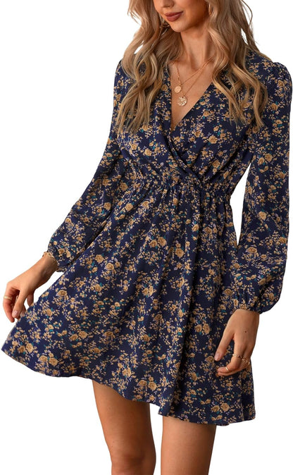 Bloemen Jurk Mini voor Vrouwen Zomer Stijlvol