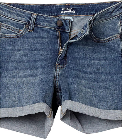 Korte Denim Short voor Vrouwen Trendy Zomer