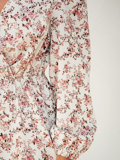 Bloemen Jurk Mini voor Vrouwen Zomer Stijlvol