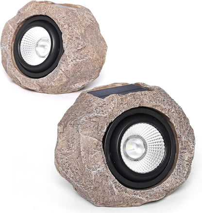Solarlampen Rotsverlichting LED Tuinverlichting Buitenverlichting Zonne-energie Landschap Pad Terras