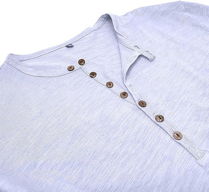 Heren T-Shirt van Katoen Comfortabel Ademend Losse Fit
