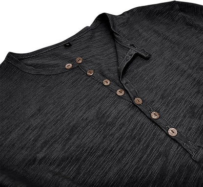 Heren T-Shirt van Katoen Comfortabel Ademend Losse Fit