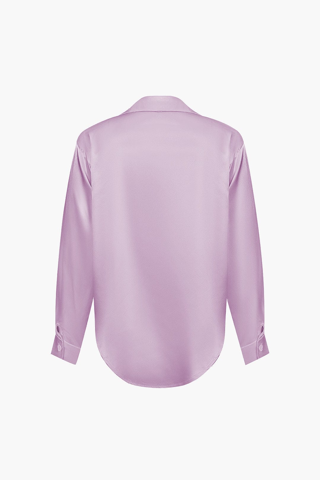 Vrouwelijke Blouse van Satijn Lang Mouw Elegant Model