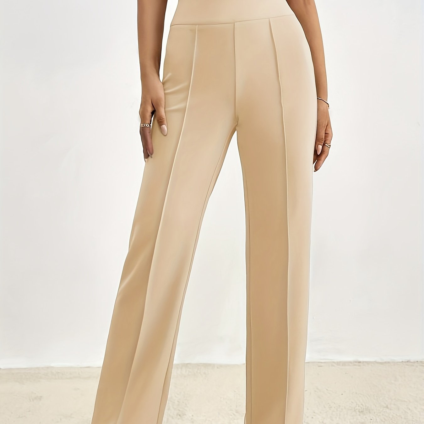 Elegante Rechte Broek voor Vrouw Comfortabel