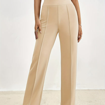 Elegante Rechte Broek voor Vrouw Comfortabel
