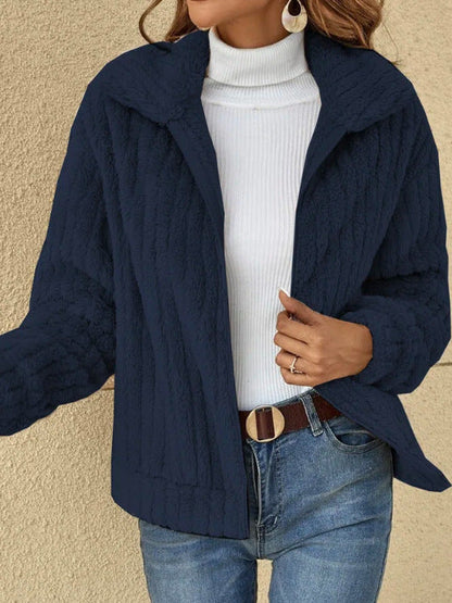 Dames Fleece Vest Warm en Zacht met Rits voor Buiten