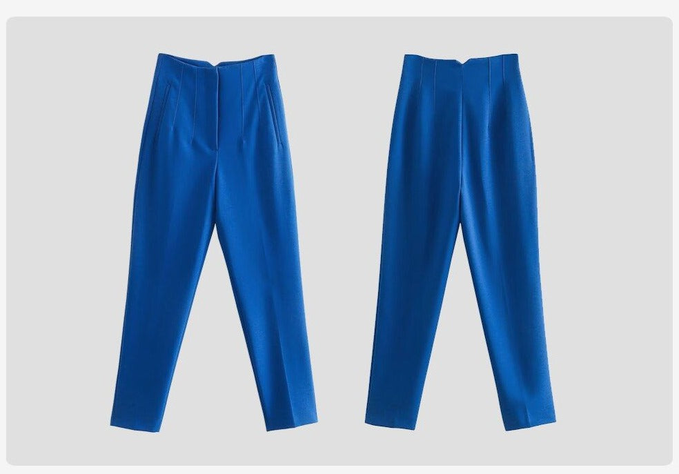 Hoge Broek Comfortabel en Stijlvol voor Dames