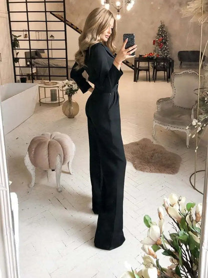 Elegante Jumpsuit voor Vrouw Zakelijk Design