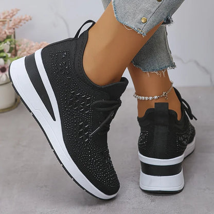 Dames Comfortabele Sneakers Met Stevige Pasvorm