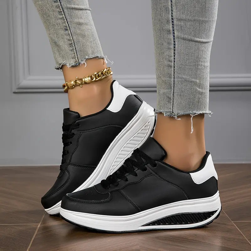 Dames Platformsneakers Comfortabele Pasvorm