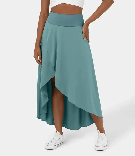 Vrouwelijke Jurk Lange Rok Comfortabel Gemakkelijk Zitten