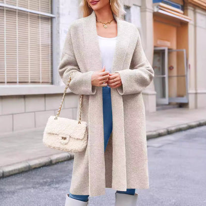 Dames Lange Vestjas Elegante Kwaliteit