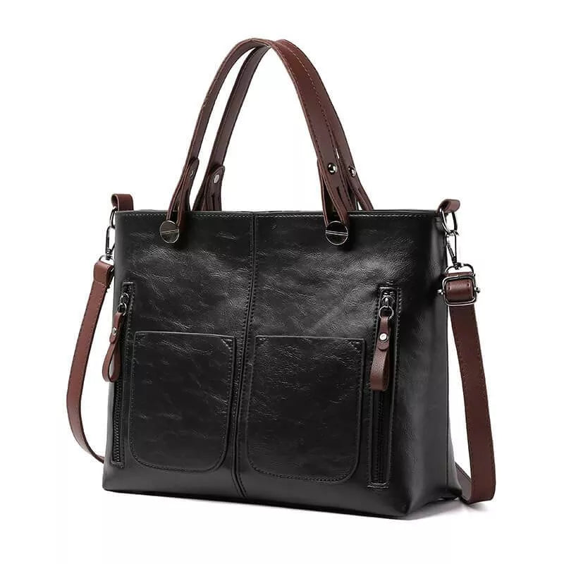 Leren Dameshandtas Stijlvol en Ruim Luxe Model
